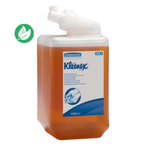 Kleenex® Cassette de savon pour les mains Ultra 1 l couleur ambre