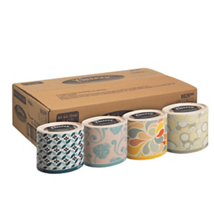 Kleenex® Collection Ovale Veline cosmetiche, 3 veli, 64 fogli, 200 x 210 mm, Bianco Kleenex® Collection Ovale Veline cosmetiche, 3 veli, 64 fogli, 200 x 210 mm, Bianco