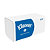 Kleenex® Essuie-mains pliés Ultra 6778 double épaisseur enchevêtrés 124 feuilles Blanc - lot de 15 - 1