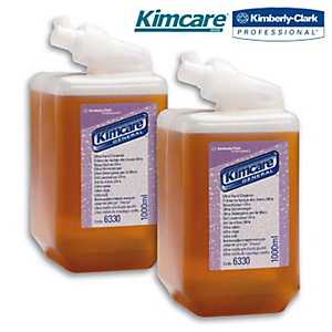 Kleenex® Ultra Cartuccia di detergente per le mani 1 litro Giallo (confezione 6 pezzi) Kleenex® Ultra Cartuccia di detergente per le mani 1 litro Giallo (confezione 6 pezzi)