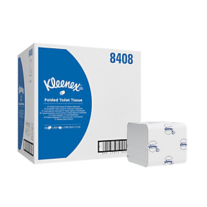 Kleenex® Ultra Fogli di carta igienica piegati, 2 veli, 200 fogli, Bianco Kleenex® Ultra Fogli di carta igienica piegati, 2 veli, 200 fogli, Bianco