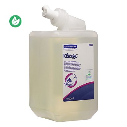 Kleenex® Usage fréquent savon liquide nettoyant pour mains cassette 1 l transparent