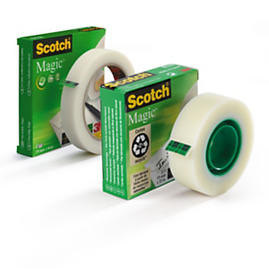 Taśma klejąca biurowa mleczna Magic Scotch Taśma klejąca biurowa mleczna Magic Scotch