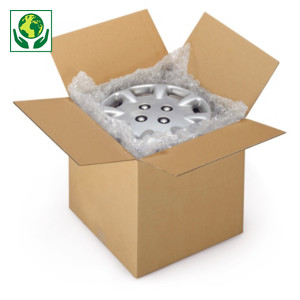 Klopové krabice 3VVL, trojvrstvové, hnedé, dĺžka od 400 mm do 490 mm | RAJA