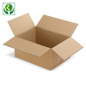 Klopové krabice 5VVL, päťvrstvové, hnedé, formát A4, A4+ | RAJA
