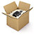 Klopové krabice 7VVL, hnedé, 470 x 370 x 340 mm  | RAJA® - 1