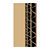 Klopové krabice 7VVL, sedemvrstvové, paletizovateľné, hnedé | RAJA - 2
