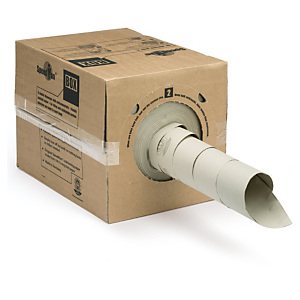 Knüllpapier in der Spenderbox Knüllpapier in der Spenderbox