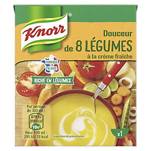 Knorr Douceur 8 légumes - Soupe en brique de 30 cl