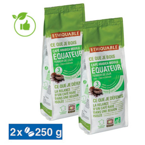 Koffie Ethiquable Equateur 2 x 250 g