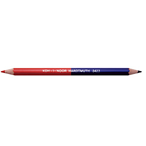 KOH.I.NOOR Matita bicolore grossa - rosso/blu - Koh I Noor - conf. 12 pezzi KOH.I.NOOR Matita bicolore grossa - rosso/blu - Koh I Noor - conf. 12 pezzi