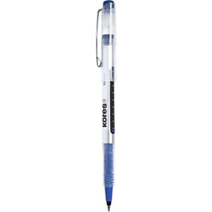 Kores PR1 Bolígrafo de punta de bola, punta fina de 0,5 mm,  tinta azul