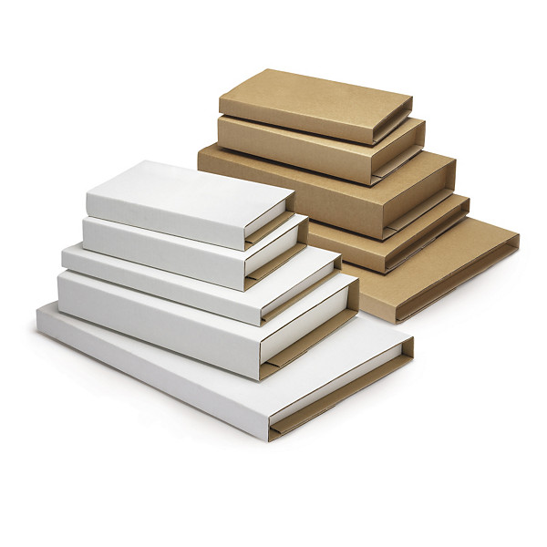 Krížové obaly na knihy 3VVL, trojvrstvové, hnedé, formát A5 - 1