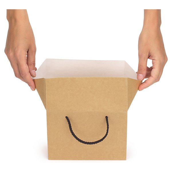 Kraft bőrönd ajándéktáska - 3