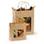 Kraft paper gift bags with windows  - 1