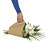 Cône kraft avec poignée pour bouquet  - 1