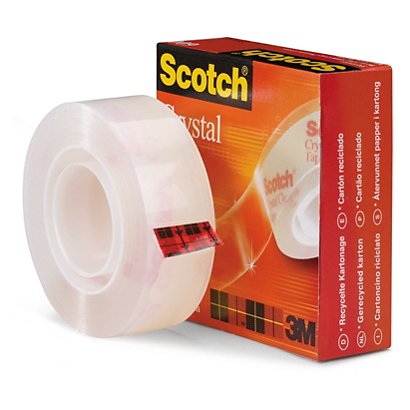 Kristalheldere plakband Scotch 3M