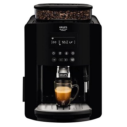 KRUPS YY3074FD Arabica Machine à café expresso automatique avec broyeur grains  - 15 bars - Noir - 1