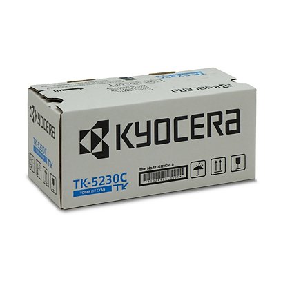 KYOCERA Toner originale TK-5230, 1T02R9CNL0, Ciano, Pacco singolo