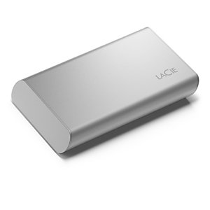 Lacie STKS500400, 500 GB, USB Tipo C, 1050 MB/s, Plata