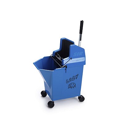 Ladymop bucket and wringer, 9 litres