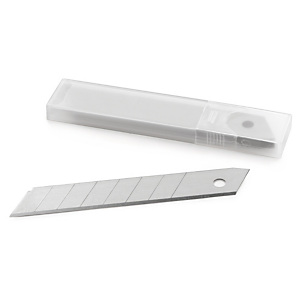 Lame 18 mm pour cutter industriel universel RAJA Lame 18 mm pour cutter industriel universel RAJA