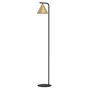 Lampada da terra Narices, Nero/Oro Lampada da terra Narices, Nero/Oro