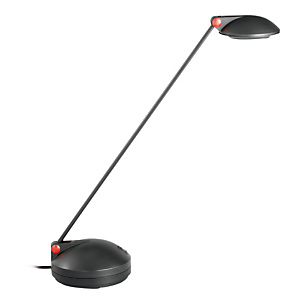 Lampe de bureau halogène Joker Unilux noire Lampe de bureau halogène Joker Unilux noire