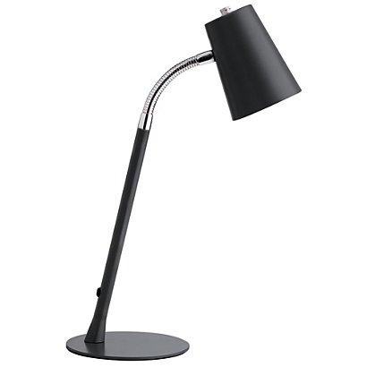 Lampe de bureau à Led Flexio 2 noire - 1