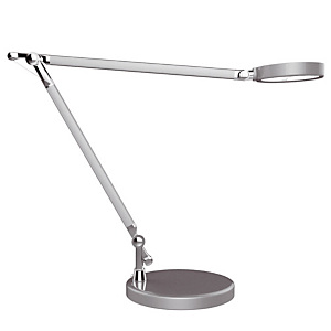 Lampe de bureau à Led Senza 2 gris métal Lampe de bureau à Led Senza 2 gris métal