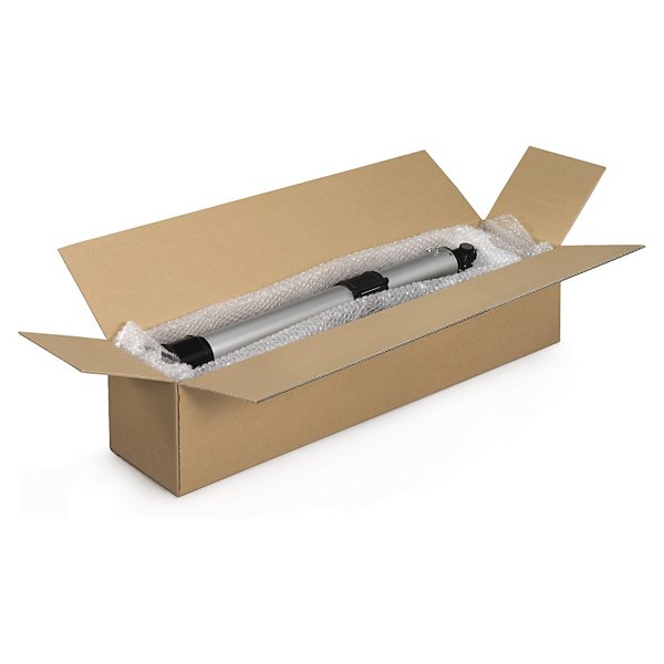 Lange doos van dubbelgolfkarton met grote opening RAJA 100 x 10 x 10 cm - 5