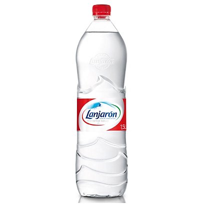 Lanjaron Agua mineral sin gas, botella de plástico, 1,5 l