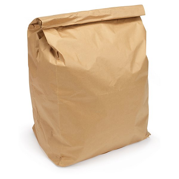 Large capacity brown paper bags, 450x660x290mm, pack of 100 - 4