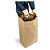 Large capacity brown paper bags, 450x800x290mm, pack of 100 - 3