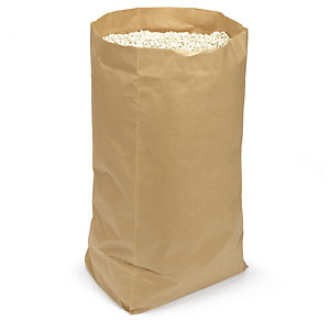 Large capacity strong paper bags