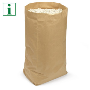 Large capacity brown paper bags