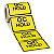 Large quality control labels, hold, 102x75mm, roll of 250 - 2