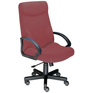 Laureat Confort Sillón de dirección, tela, altura 115-125 cm, burdeos Laureat Confort Sillón de dirección, tela, altura 115-125 cm, burdeos