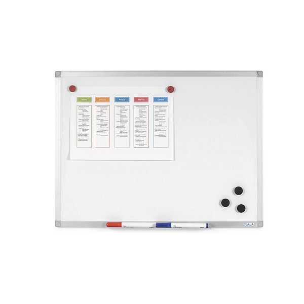 Lavagna magnetica scrivibile da muro RAJA 60X45 cm - 2