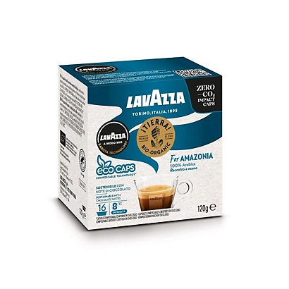 Lavazza A Modo Mio Capsule caffè Barista Technology Tierra! Bio-Organic For  Amazzonia (confezione 16 pezzi) - Caffè