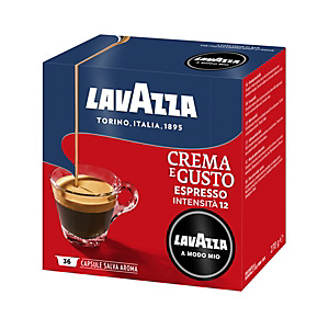 Lavazza A Modo Mio Crema e Gusto, Capsule per caffè, Espresso, Tostatura media, 36 dosi, 270 g Lavazza A Modo Mio Crema e Gusto, Capsule per caffè, Espresso, Tostatura media, 36 dosi, 270 g