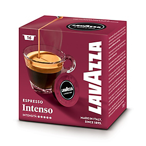 Lavazza A Modo Mio Intenso, Capsule per caffè, Espresso, Tostatura media, 16 dosi, 120 g (confezione 16 pezzi) Lavazza A Modo Mio Intenso, Capsule per caffè, Espresso, Tostatura media, 16 dosi, 120 g (confezione 16 pezzi)