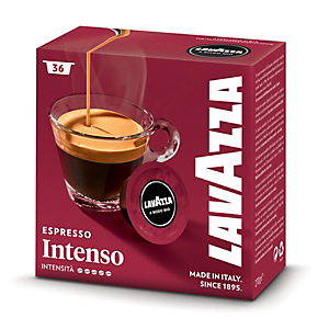 Lavazza A Modo Mio Intenso, Capsule per caffè, Espresso, Tostatura media, 36 dosi, 270 g (confezione 36 pezzi) Lavazza A Modo Mio Intenso, Capsule per caffè, Espresso, Tostatura media, 36 dosi, 270 g (confezione 36 pezzi)