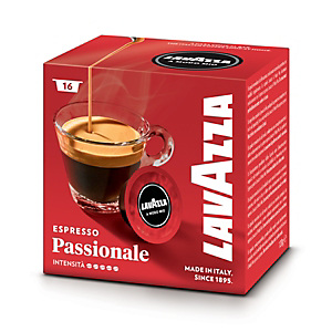 Lavazza A Modo Mio Passionale, Capsule per caffè, Espresso, Tostatura scura, 16 dosi, 120 g (confezione 16 pezzi) Lavazza A Modo Mio Passionale, Capsule per caffè, Espresso, Tostatura scura, 16 dosi, 120 g (confezione 16 pezzi)