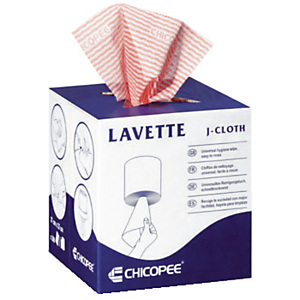 Lavettes Chicopee en bobine 300 formats rose Lavettes Chicopee en bobine 300 formats rose