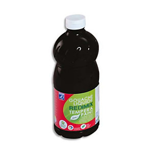 LEFRANC & BOURGEOIS LEFRANC BOURGEOIS Gouache liquide 1 litre Noir