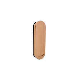 Legamaster Borrador magnético Wooden, con esponja sustituíble, madera