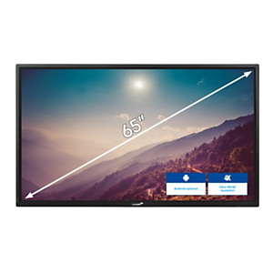 Legamaster Ecran interactif tactile ETX-6520 65" + fixation murale et caméra visio - Noir Legamaster Ecran interactif tactile ETX-6520 65" + fixation murale et caméra visio - Noir