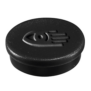Legamaster Imán, 20 mm, negro, paquete de 10 Legamaster Imán, 20 mm, negro, paquete de 10