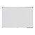 LEGAMASTER Lavagna magnetica Unite, Superficie acciaio laccato, Cornice in alluminio, 120 x 180 cm, Bianco - 1